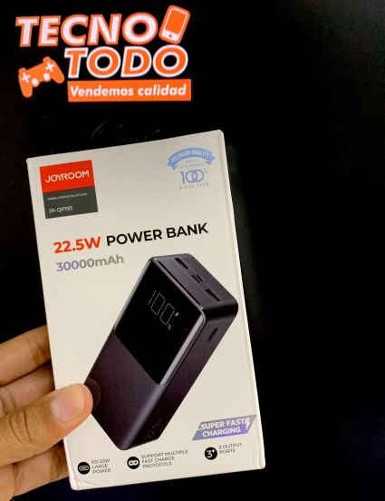 PowerBank 20.000mAh Joyroom  Carga Rapida 22.5W